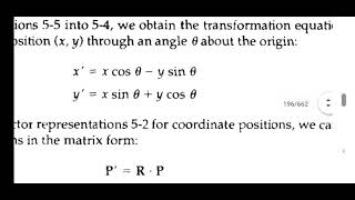 Module 3: 2D transformations-part 3