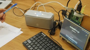 Raspberry Pi Android Things TensorFlow demo1