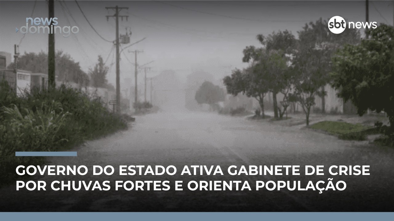 Defesa Civil alerta para temporais em SP e orienta população; governo monitora situação | #SBTNews