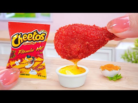 Best Of Food Recipe 🤗 How To Make Delicious Miniature Cheetos Fried Chicken | By Tina Mini Cooking