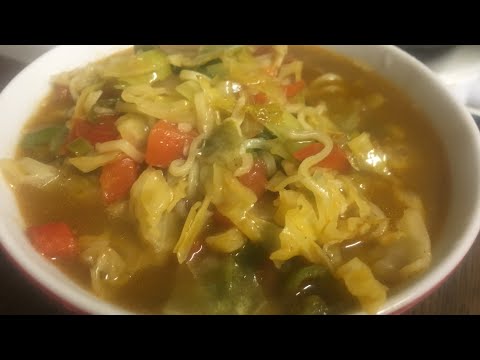 Chicken Flavoured vegetable Noodles/ pasta Soup/ Masala Noodles hot and sour soup