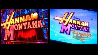 Hannah Montana - Theme Song Comparison - Season 1 VS 4 (HD)