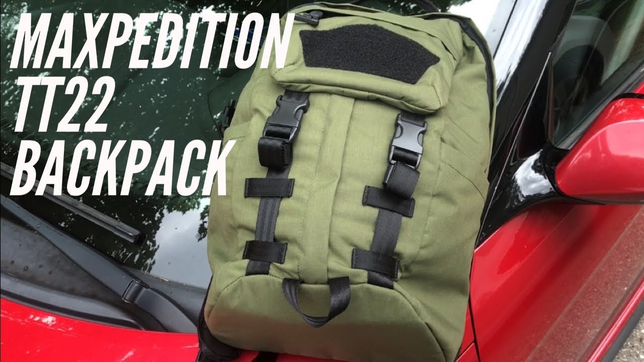 Maxpedition Convertible Backpack, Black, Small