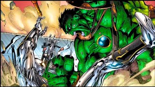 The Hulk Gets His Hands on Silver Surfer