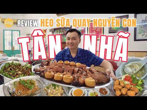 Reviewing Whole Roasted Suckling Pig | Tan Nha Restaurant at Hoa Binh Market, Cho Lon, Saigon