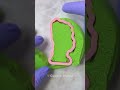 What country is this in?💛 Playing with cookie cutters 🍪 #statue of liberty #kineticsan #shorts #asmr