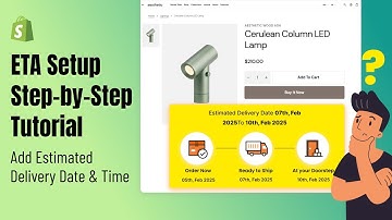 How to Add / Display Estimated Delivery Time & Date on Shopify Product - ETA [2025]