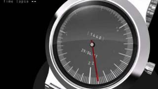 1440 e-paper analog watch for Tokyoflash