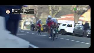 Jonathan Narváez campeón de ruta del Ecuador está corriendo La Milán San Remo y luce su Jersey 🐊🇪🇨