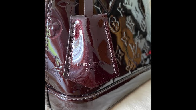 DON'T BUY LV VERNIS before you watch this  Louis Vuitton Wear and Tear for  Patent Leather 
