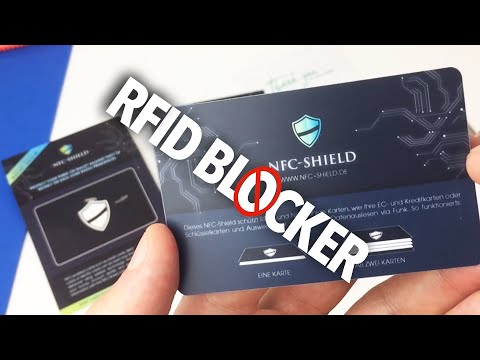 RFID blockers, RFID blocking cards.