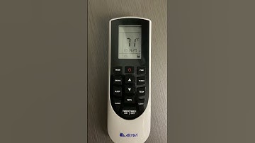 How to lock/Unlock air max split ac remote