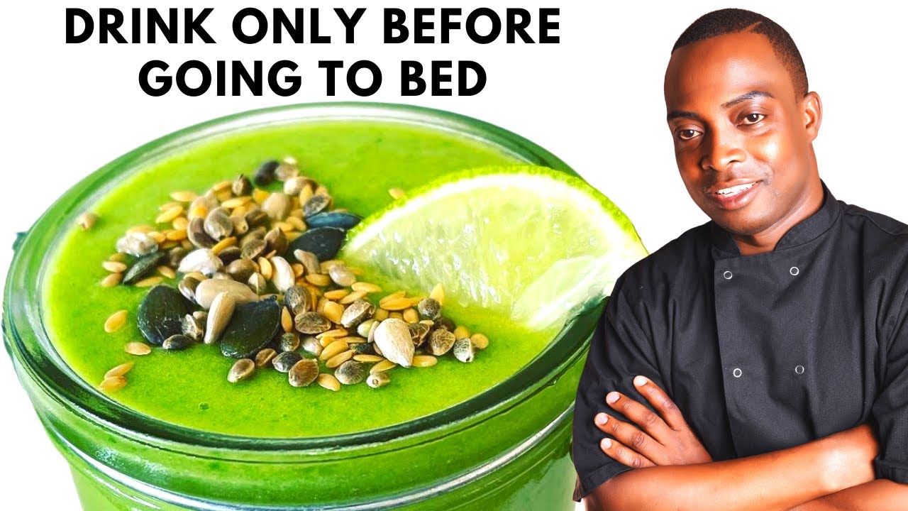 Drink only before going to bed: Juice that will help you lose weight quickly   Chef Ricardo Cooking