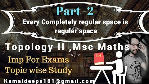 Every completely regular space is regular space and hence every tychonoff space is T(3) space,