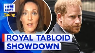 Prince Harry’s phone hacking claims thrown out | Royals | 9 News Australia