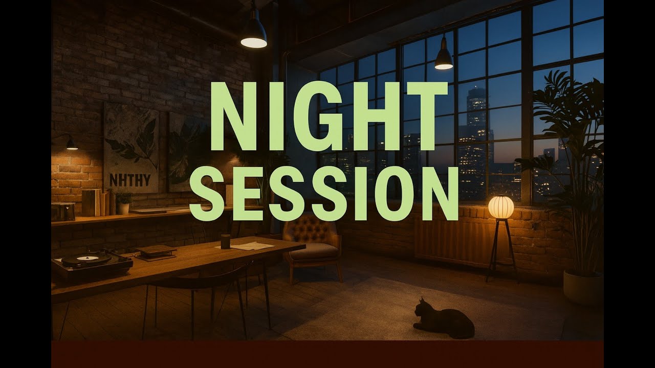 Groovy Night Focus | Soft Deep House to Work, Chill & Create | DeepRoom Audio 🌙