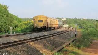 Fast Diesel Curving Trains | 'KARNATAKA' Trains | South Western Railways