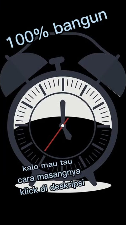 alarm jam walker untuk bangun sahur 100% bangun