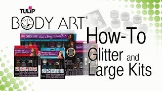 How To Tulip Body Art Glitter & Large Kits