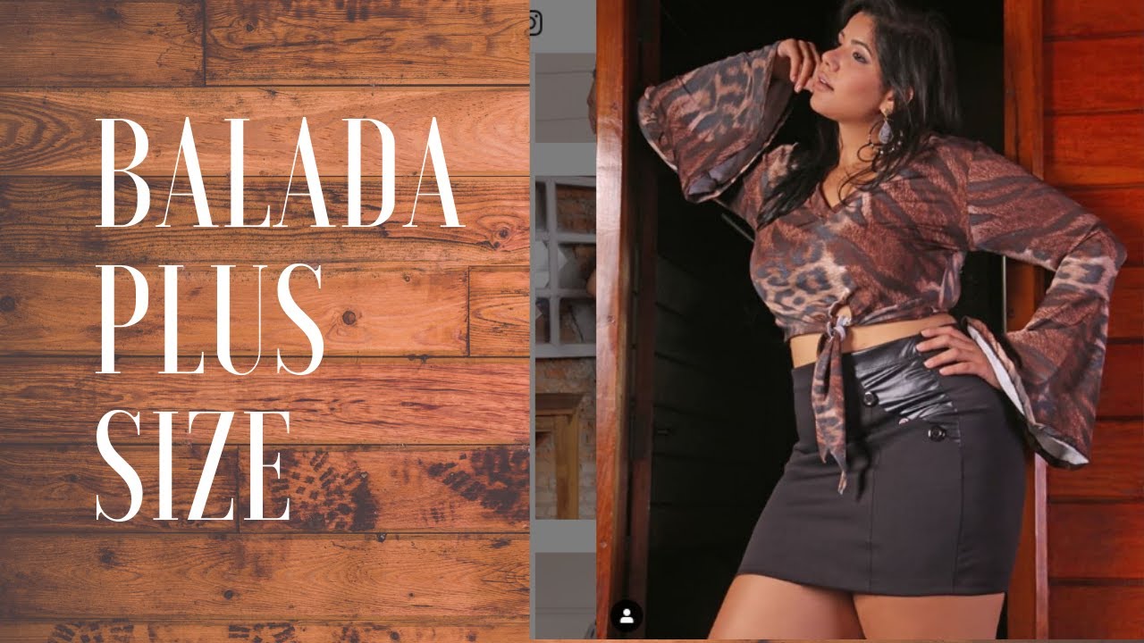 roupa plus size para balada