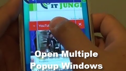 Samsung Galaxy S6 Edge: How to Open Multiple Popup Windows