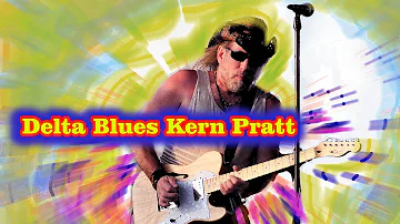 Delta Bluesman KERN PRATT - the Juke Joint rocks!  Mississippi HOT music