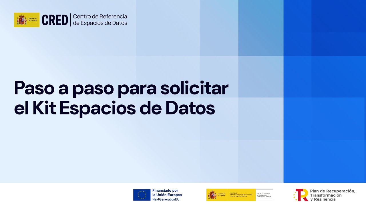 Paso a paso para solicitar el Kit Espacios de Datos