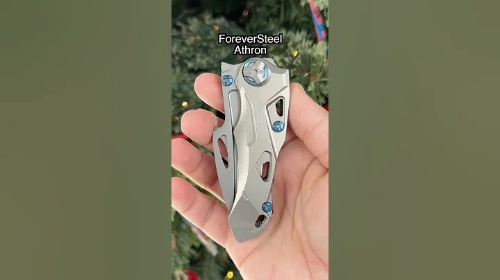 WILDEST Folding Knife You've Ever Seen?! 💯🤯 ForeverSteel Athron! #shorts