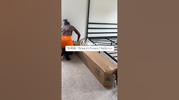 Unboxing my $259 12inch Medium Firm Memory Mattress from Amazon. #amazonfinds #shorts #asmr