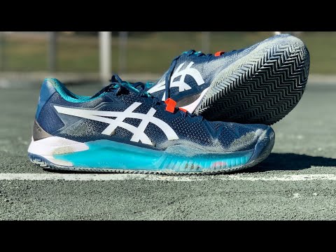 Asics Gel Resolution 8 CLAY- A Different Experience Or More Of The Same?  (Performance Review) - YouTube