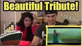 "Titanic Music (Indian Version)" by Tushar Lall | The Indian Jam Project | COUPLE'S REACTION!