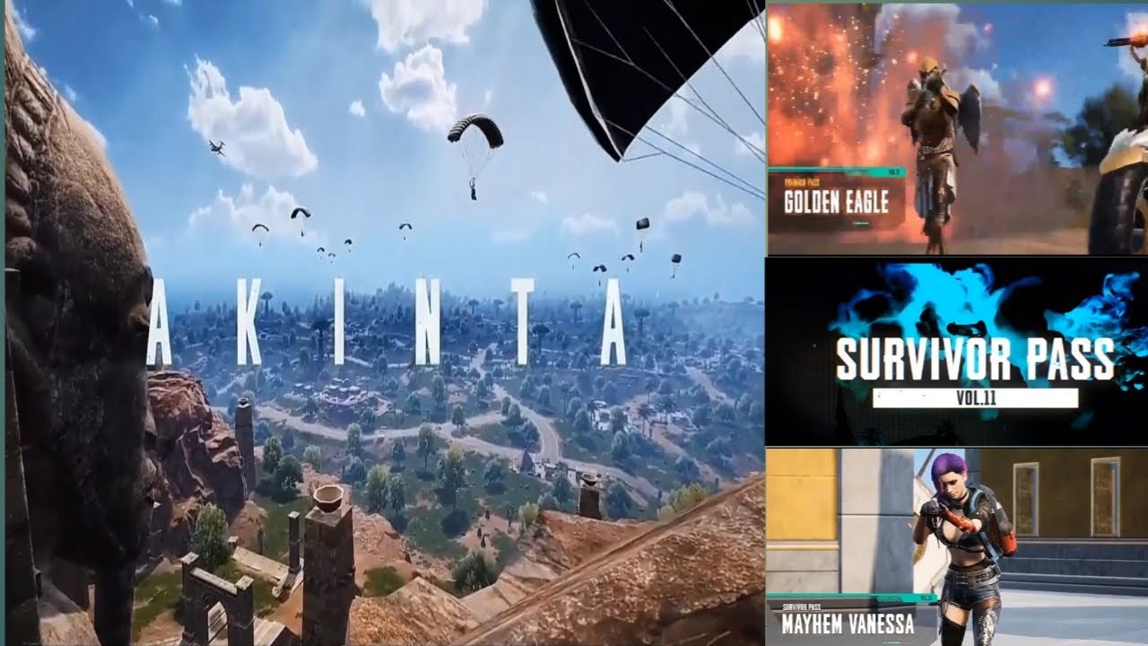 AKINTA BATTLE ROYALE + SURVIVAL PASS VOL.11 LEAKS||