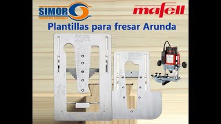 Simor. Plantillas Arunda Mafell