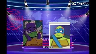 The 4 bros make a news channel and it goes wrong #rottmnt