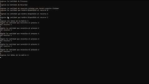 Proyecto 2 Algoritmo del Banquero