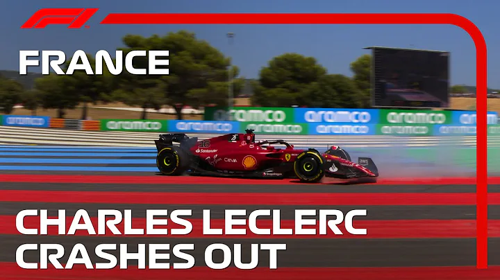 Charles Leclerc Crashes Out Of The Lead | 2022 Fre...