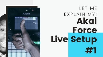Akai Force: Live Setup with Drum Programs