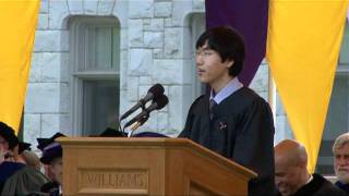 Valedictorian Gea Hyun Shin: Williams College Commencement 2011