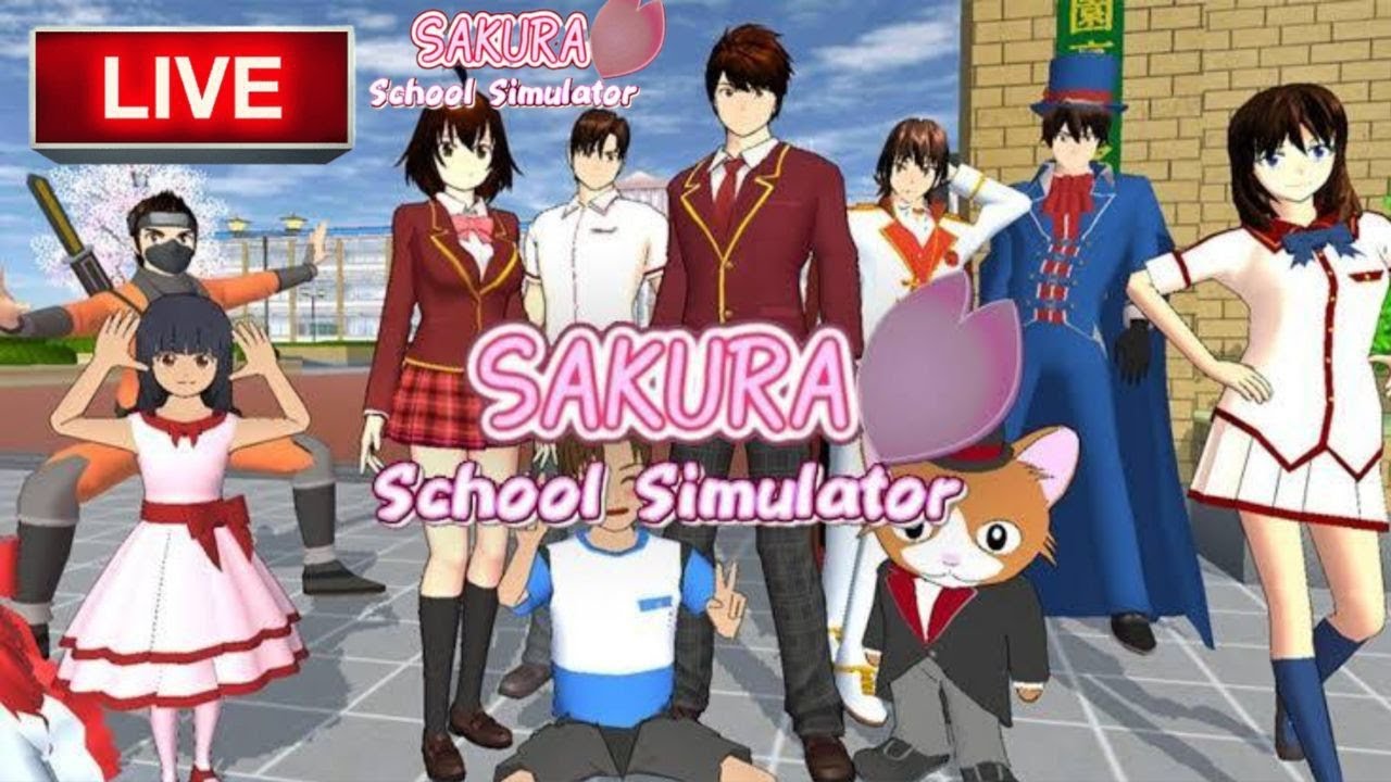 live-sakura-school-simulator-drama-sakura-school-simulator-youtube