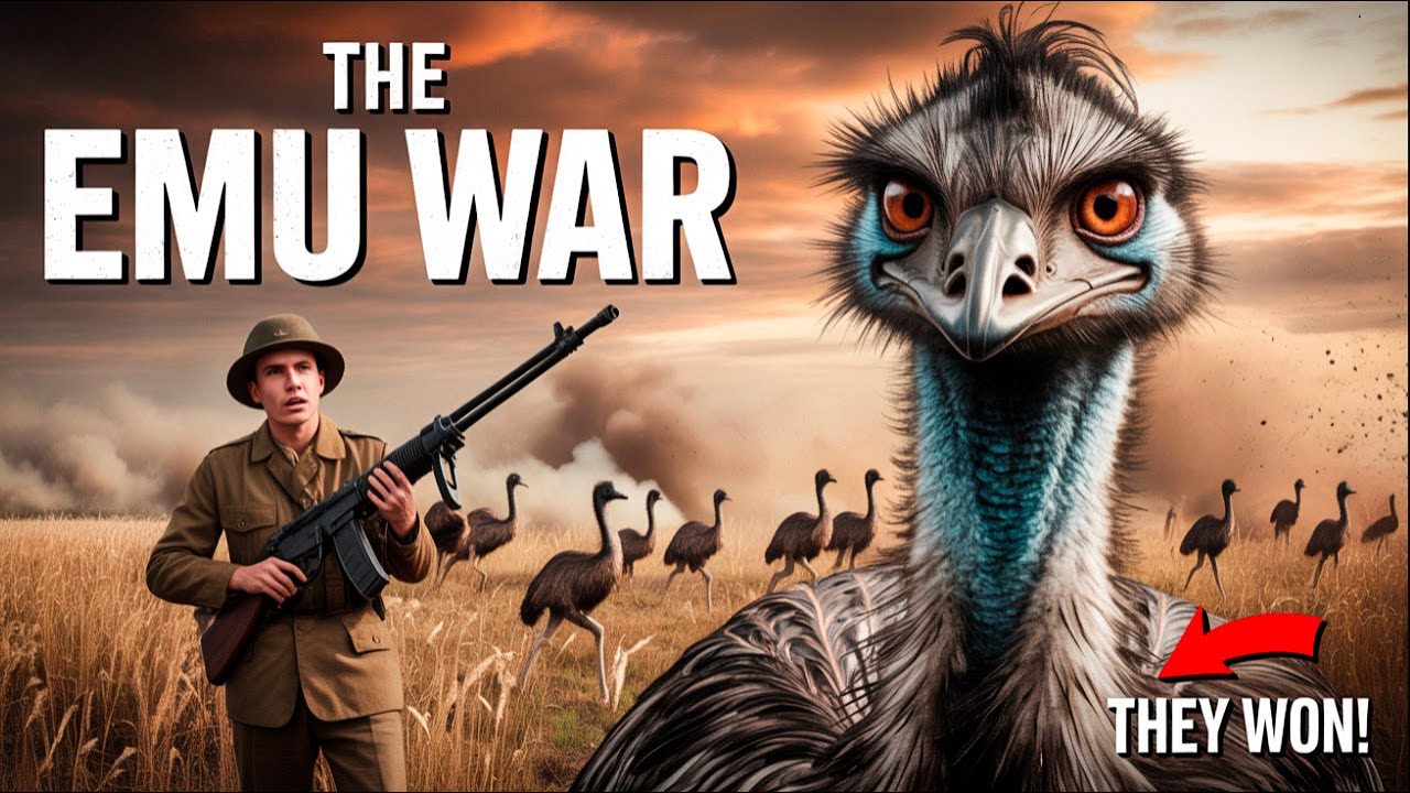 The Great Emu War: When Australia Lost a Real War Against Birds. - YouTube