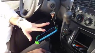 Review on cigarette lighter car charger mount, Supfait cell phone car charger mount holder screenshot 5