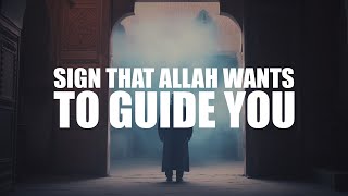 A BIG SIGN THAT ALLAH WANTS TO GUIDE YOU