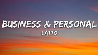 Latto - Business & Personal (Lyrics) screenshot 2