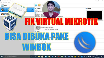 cara menghubungkan mikrotik virtualbox ke winbox - dari awal sampe akhir