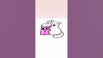 How to draw a cute Cat step by step #art #shorts