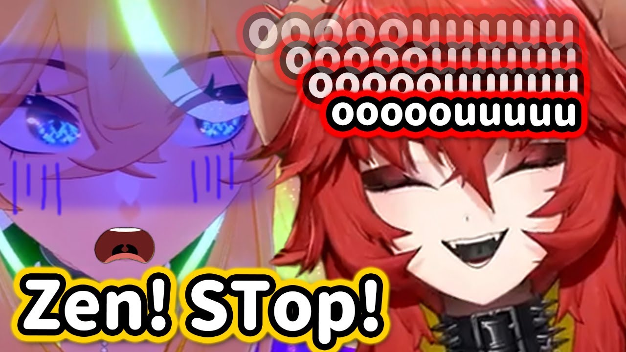 Arielle is TERRIFIED by Zen’s Demonic Noises...