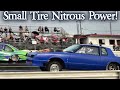 Small Tire Nitrous Power!