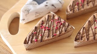 バレンタインに！チョコレートケーキの作り方&ラッピング Valentine's Day Chocolate Cake & Wrapping｜HidaMari Cooking