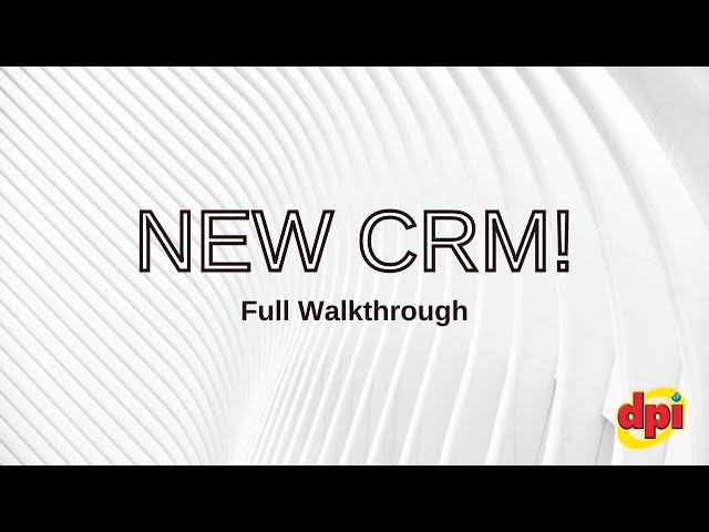 NEW CRM - Full Walkthrough | Mark Weithorn class=