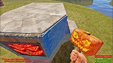 Rust - 2x2 Ramp bunker base tutorial !!!